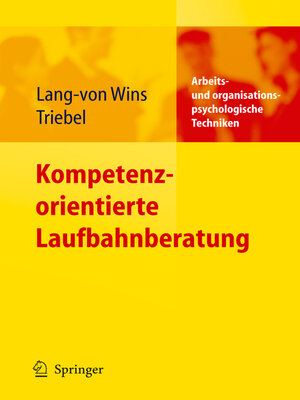 cover image of Kompetenzorientierte Laufbahnberatung